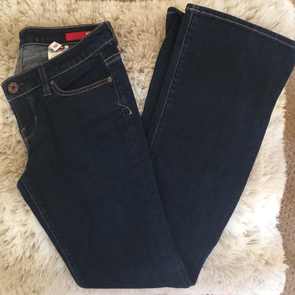 EXPRESS barely boot Jeans